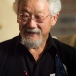 Lincoln Clarkes Photographs: David Suzuki at the Juno Awards after party, Vancouver 2009