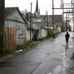 Lincoln Clarkes Photographs: Strathcona alley, Vancouver 2008