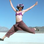 Lincoln Clarkes Photographs: Burning Man Women 1999 - Model 55