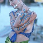 Lincoln Clarkes Photographs: Burning Man Women 1999 - Model 13