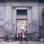 Lincoln Clarkes Photographs: Before it was, M Bank 906 Main St. Vancouver 2003