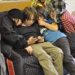 Lincoln Clarkes Photographs: Lads at Brant Street School, Toronto 2010